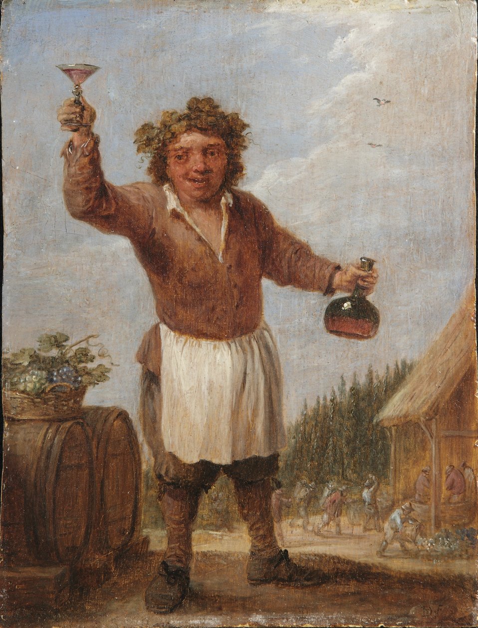 Eine Allegorie der vier Jahreszeiten: Herbst von David Teniers the Younger