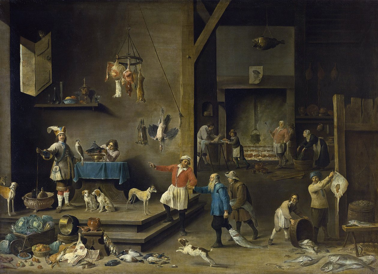 Küche von David Teniers the Younger