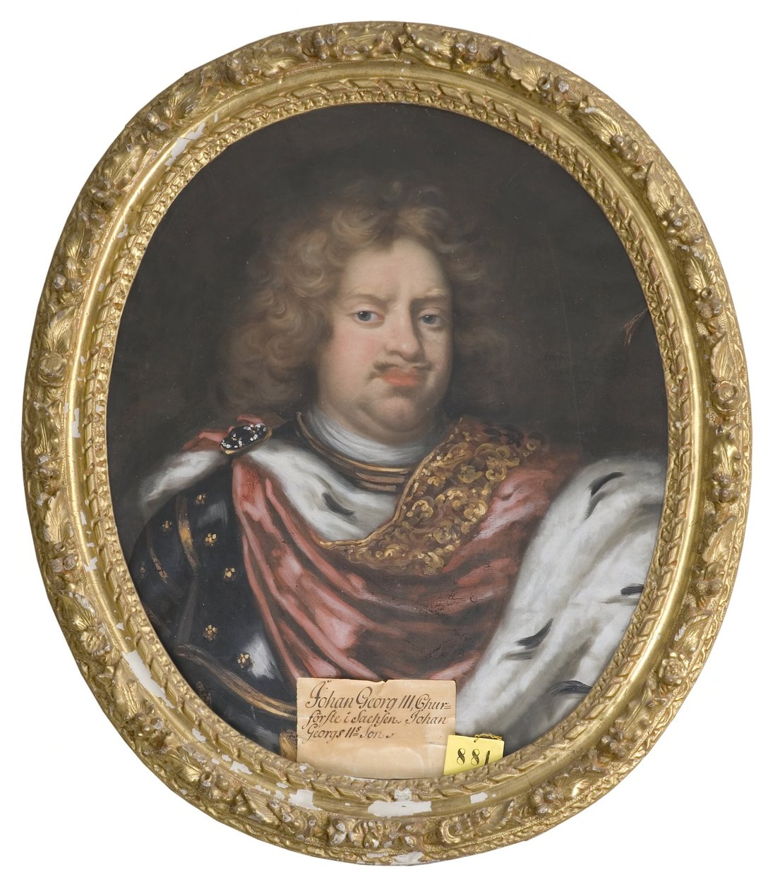 Johan Georg III, 1647-1691, Kurfürst von Sachsen von David von Krafft