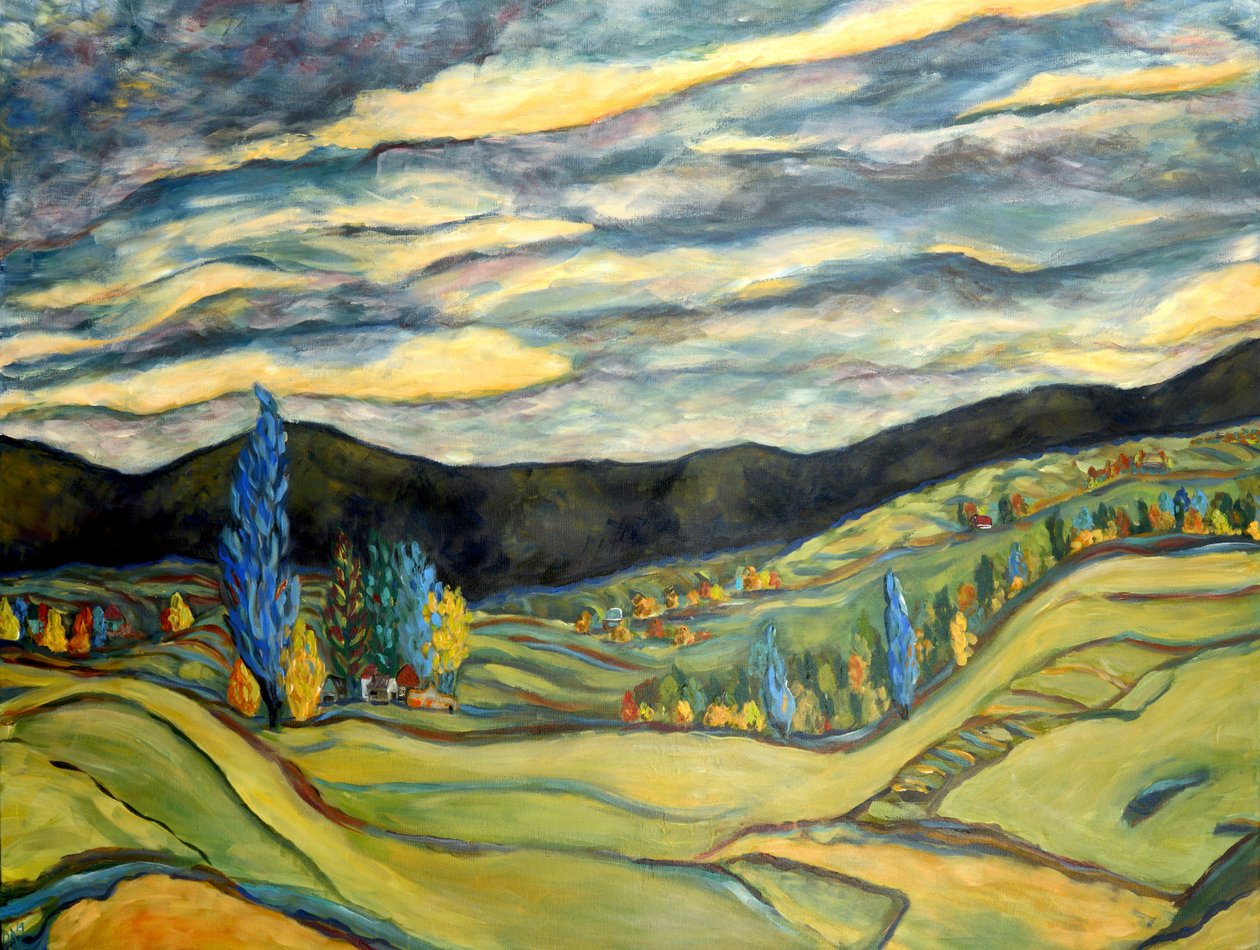 Herbstlandschaft von Deborah Eve Alastra