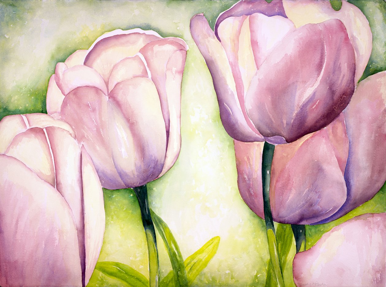 Lavendeltulpen, 2006 von Deborah Eve Alastra