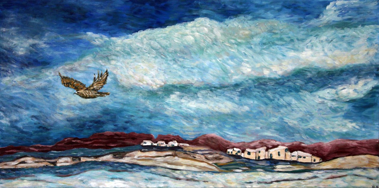 Südwestlicher Himmel, 2015 von Deborah Eve Alastra