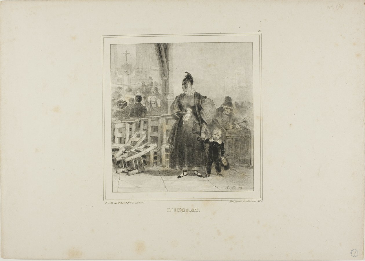 Der Undankbare von Denis Auguste Marie Raffet