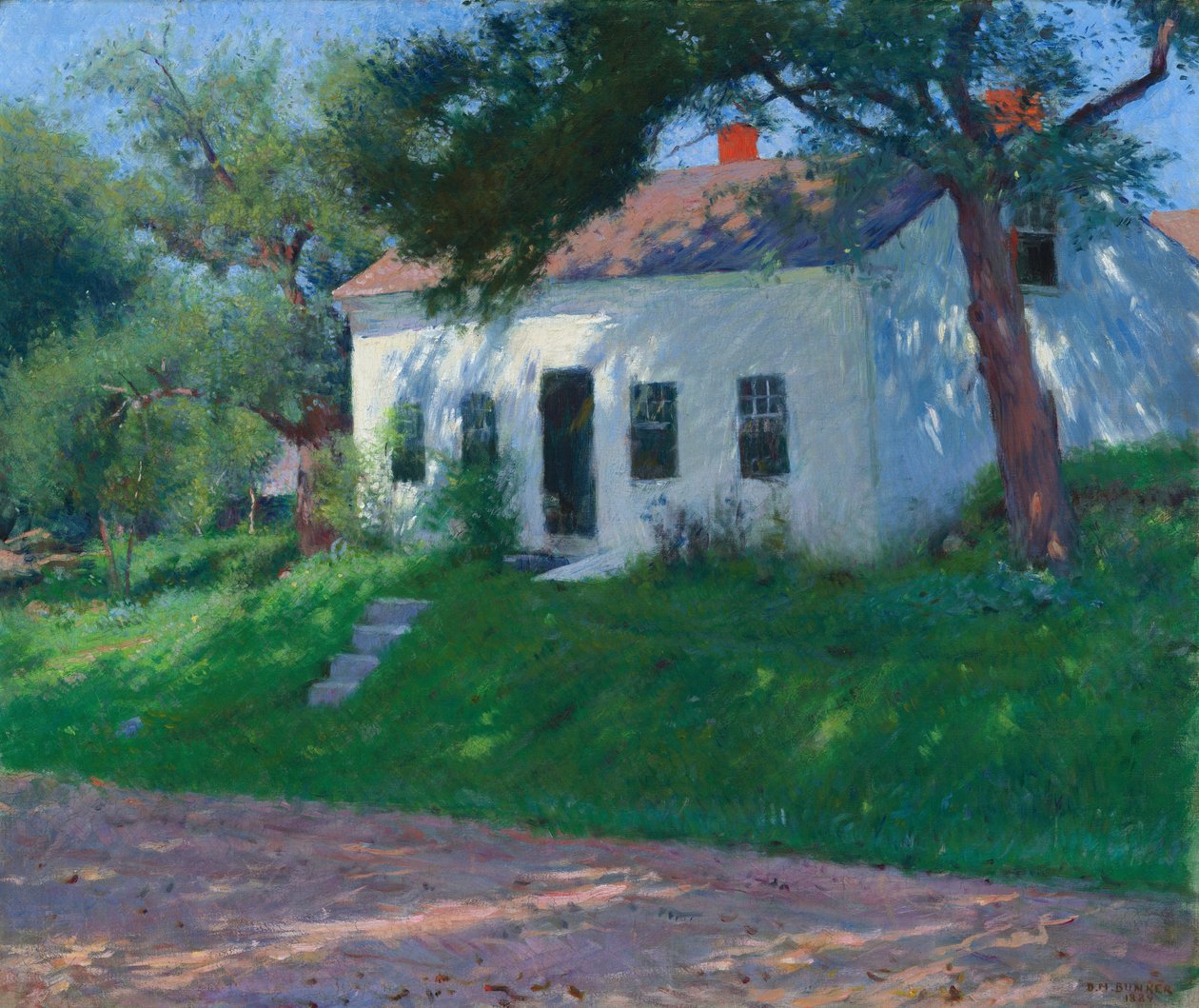 Straßenrandhütte, 1889 von Dennis Miller Bunker