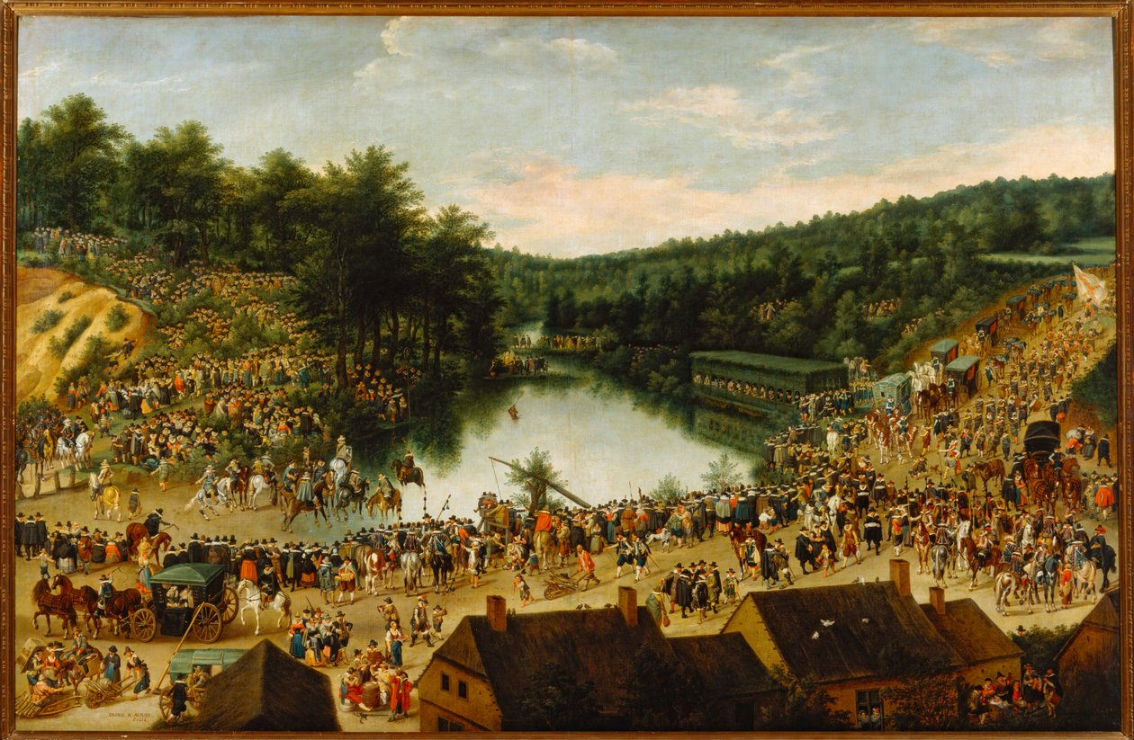 Fest der Madonna del Bosco von Denys van Alsloot