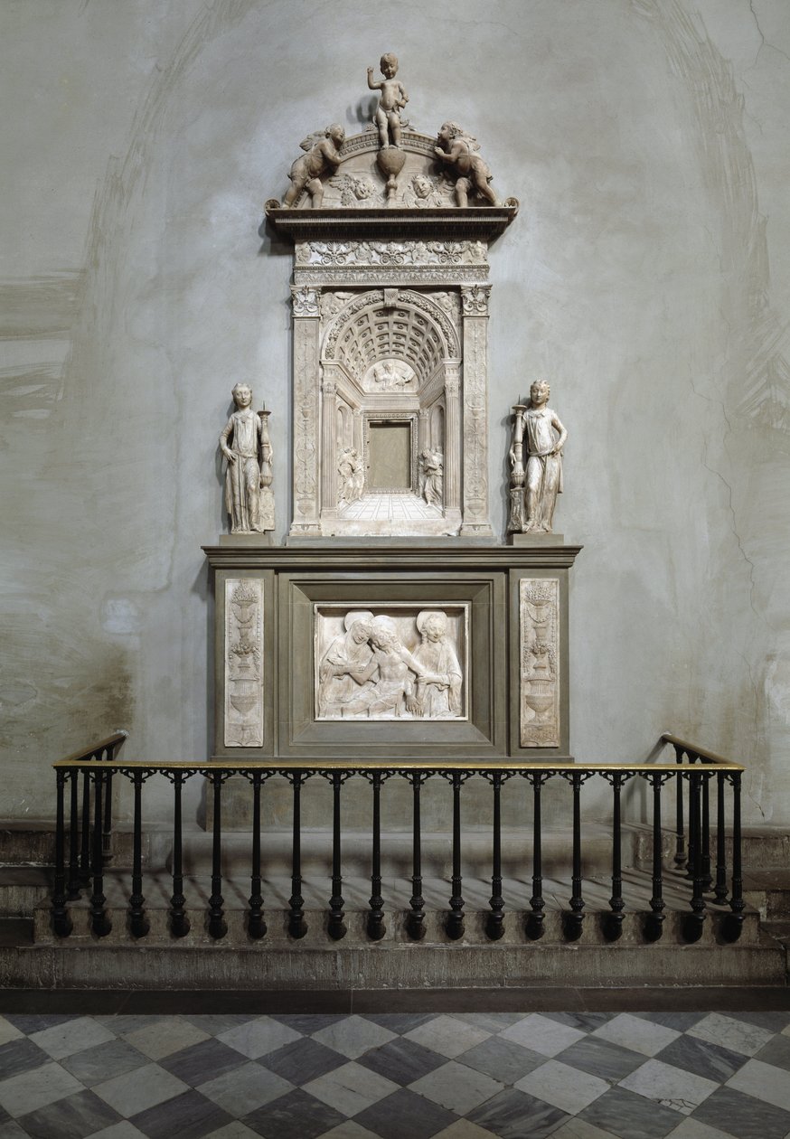 Marmor-Tabernakel von Desiderio da Settignano (ca. 1430-1464) von Desiderio da Settignano
