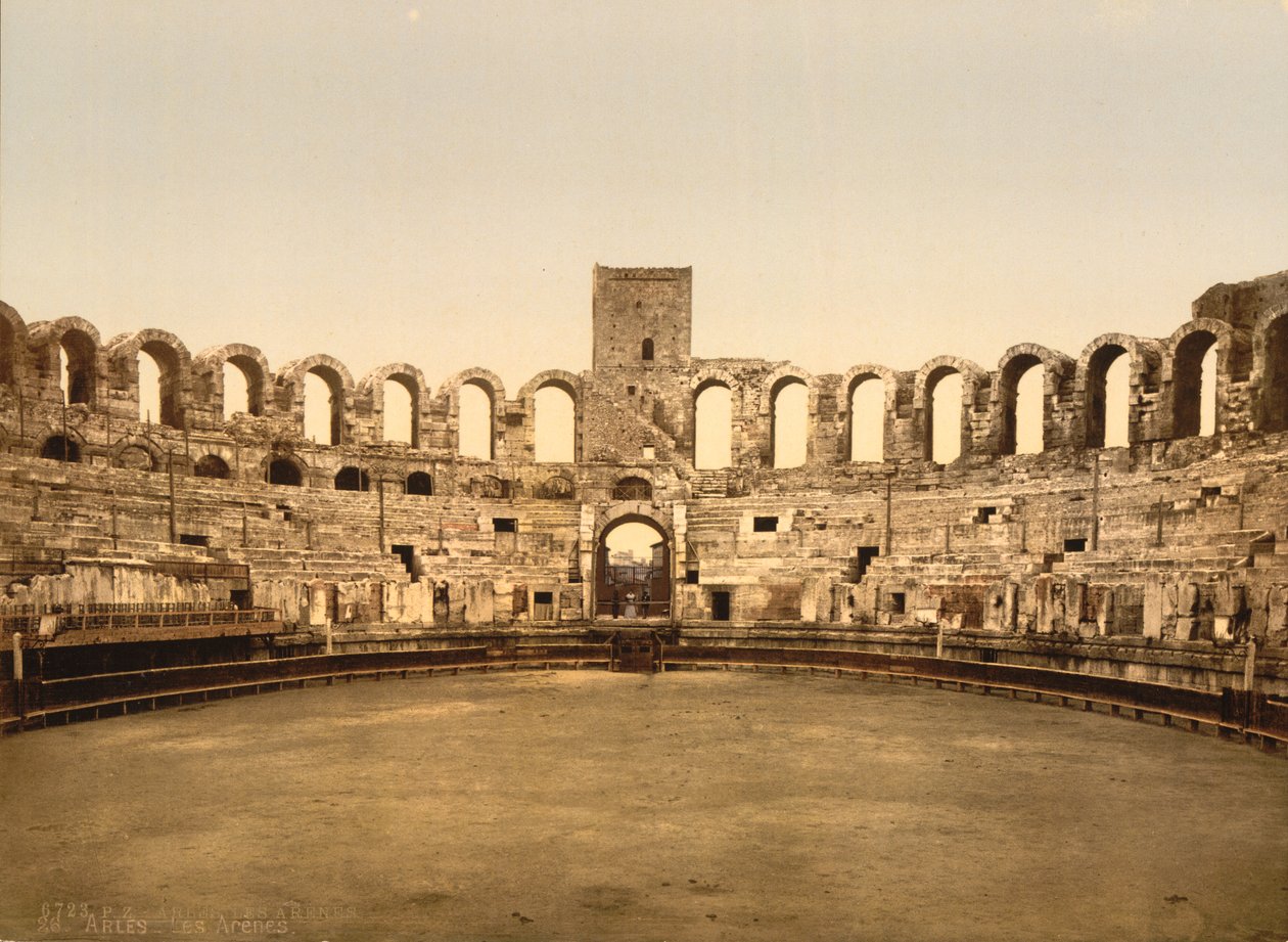 Arena, Arles, Frankreich, Photochromdruck, ca. 1900 von Detroit Publishing Co.