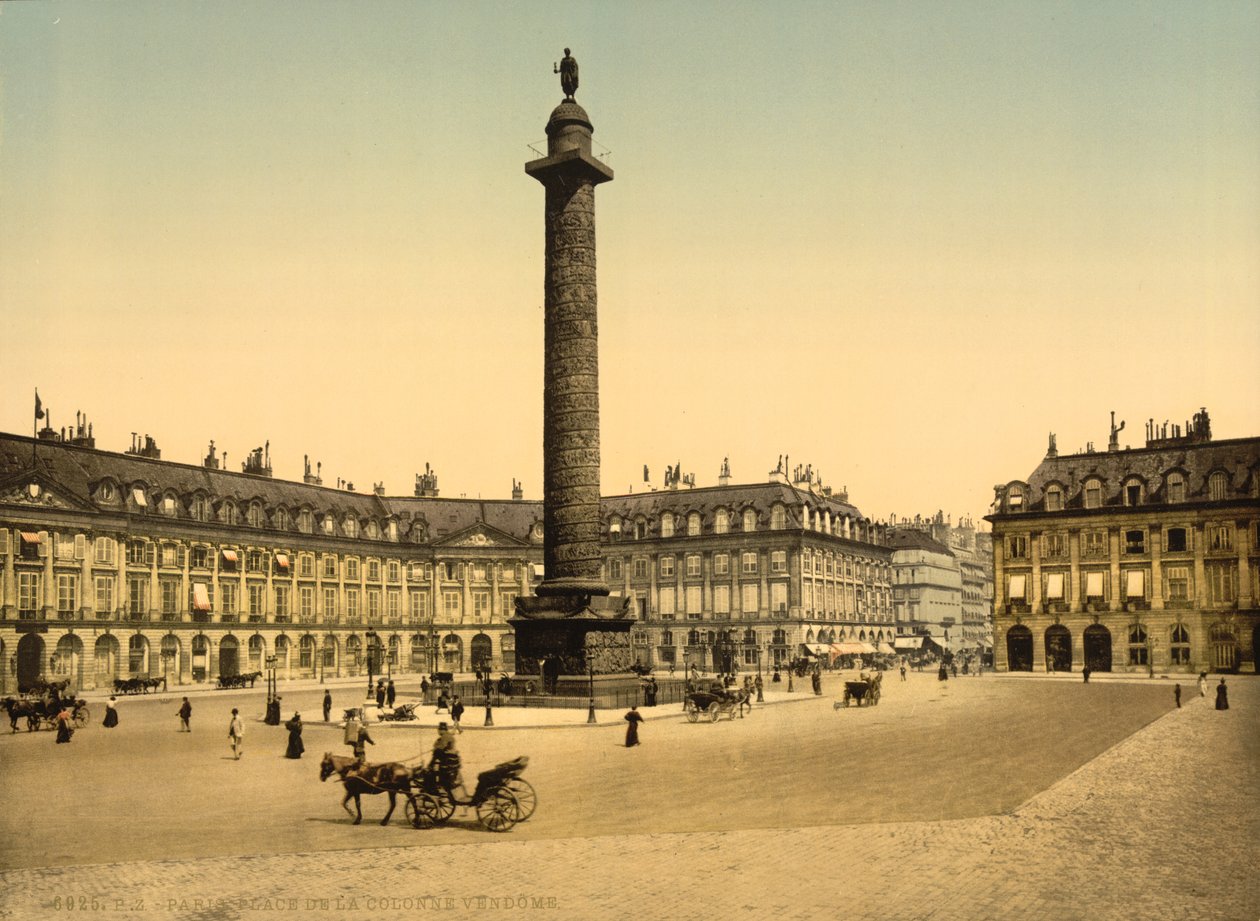 Place Vendome, Paris, ca. 1900 (Photochrom) von Detroit Publishing Co.
