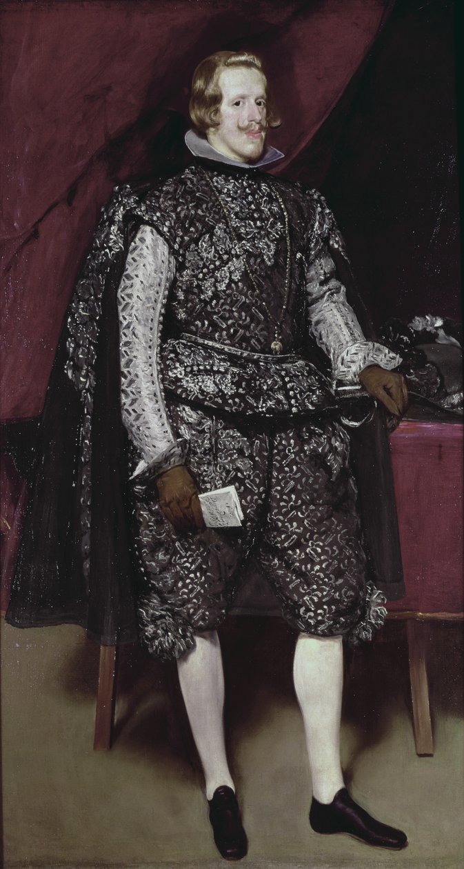 Philipp IV. (1605-65) von Spanien in Braun und Silber, um 1631-2 von Diego Velázquez