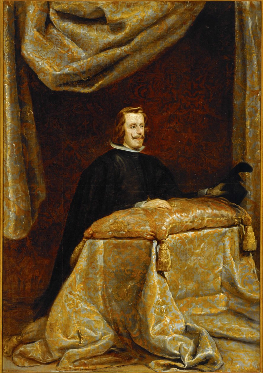 Philipp IV. von Spanien, betend von Diego Rodriguez de Silva y Velazquez