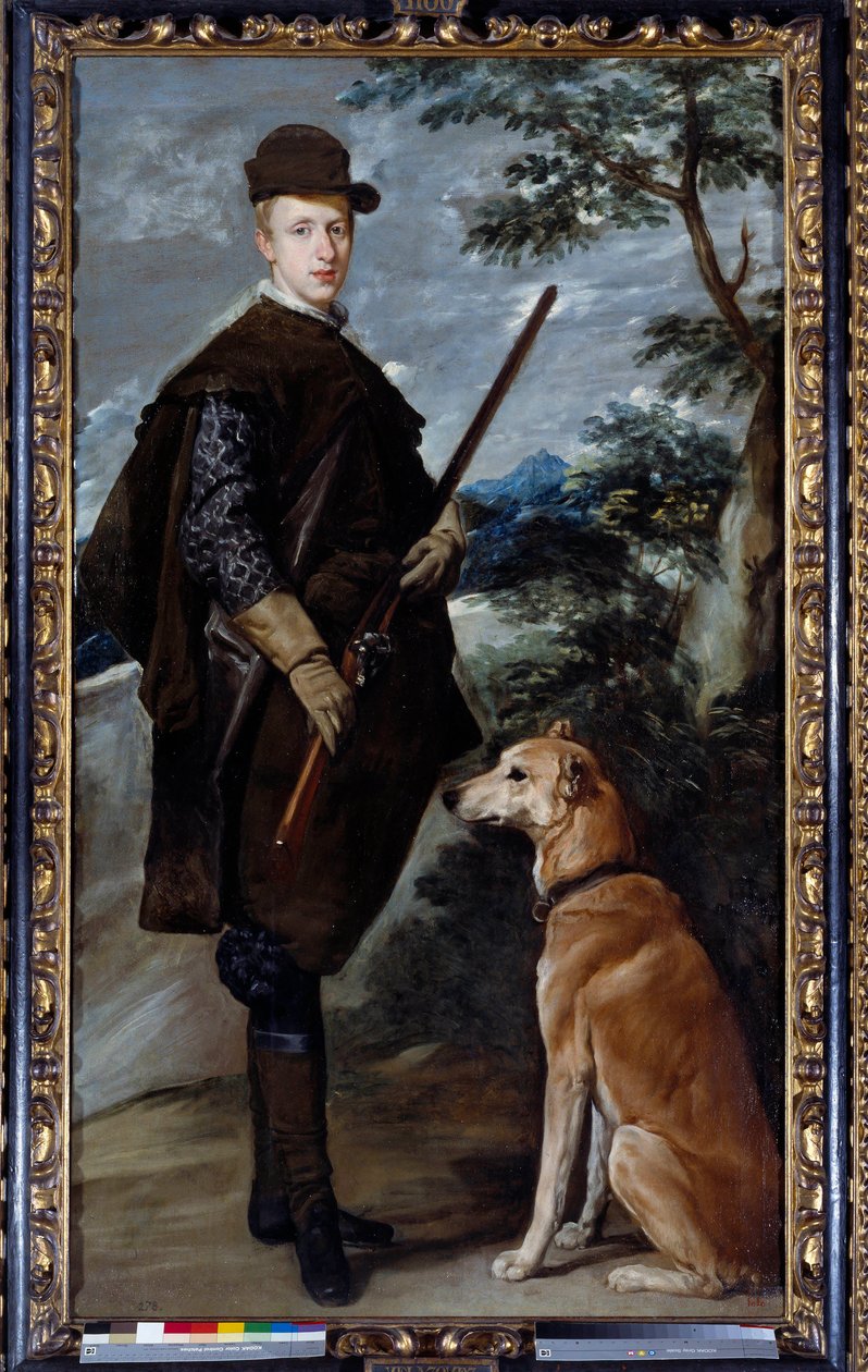 Porträt des Kardinalinfanten Ferdinand von Österreich in Jagdkleidung von Diego Velázquez