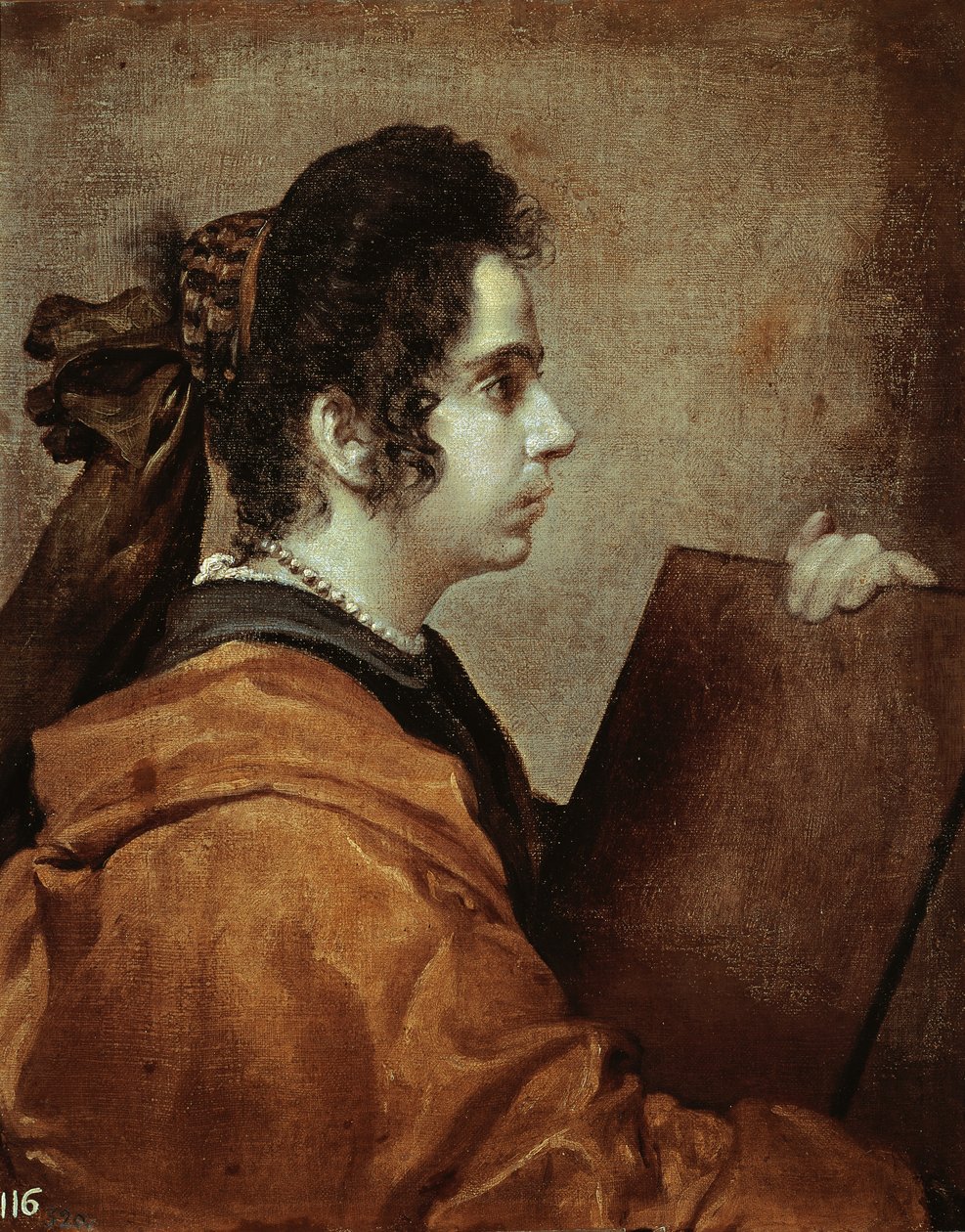 Sibilla (Juana Pacheco), ca. 1632 von Diego Rodriguez de Silva y Velazquez