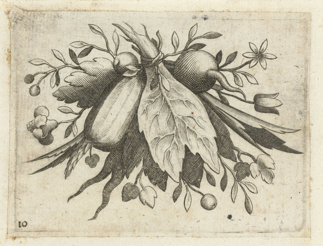 Fruchtgirlande von Dietrich Krüger (attributed to)