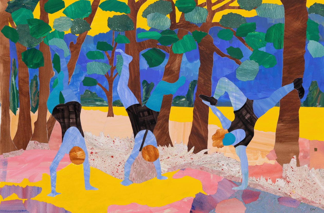 Rheintöchter am Flussufer von Dione Verulam