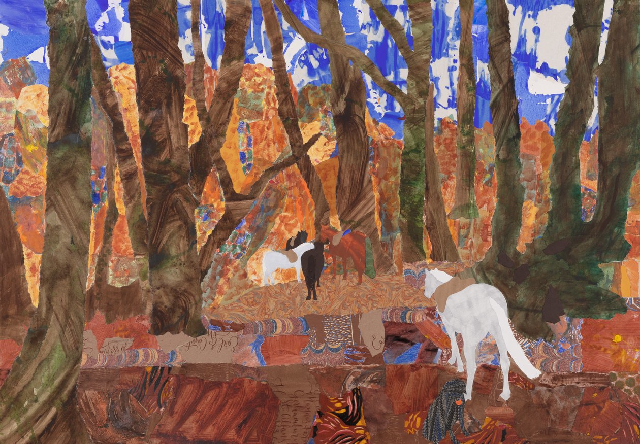 Reitpause, 2020 von Dione Verulam