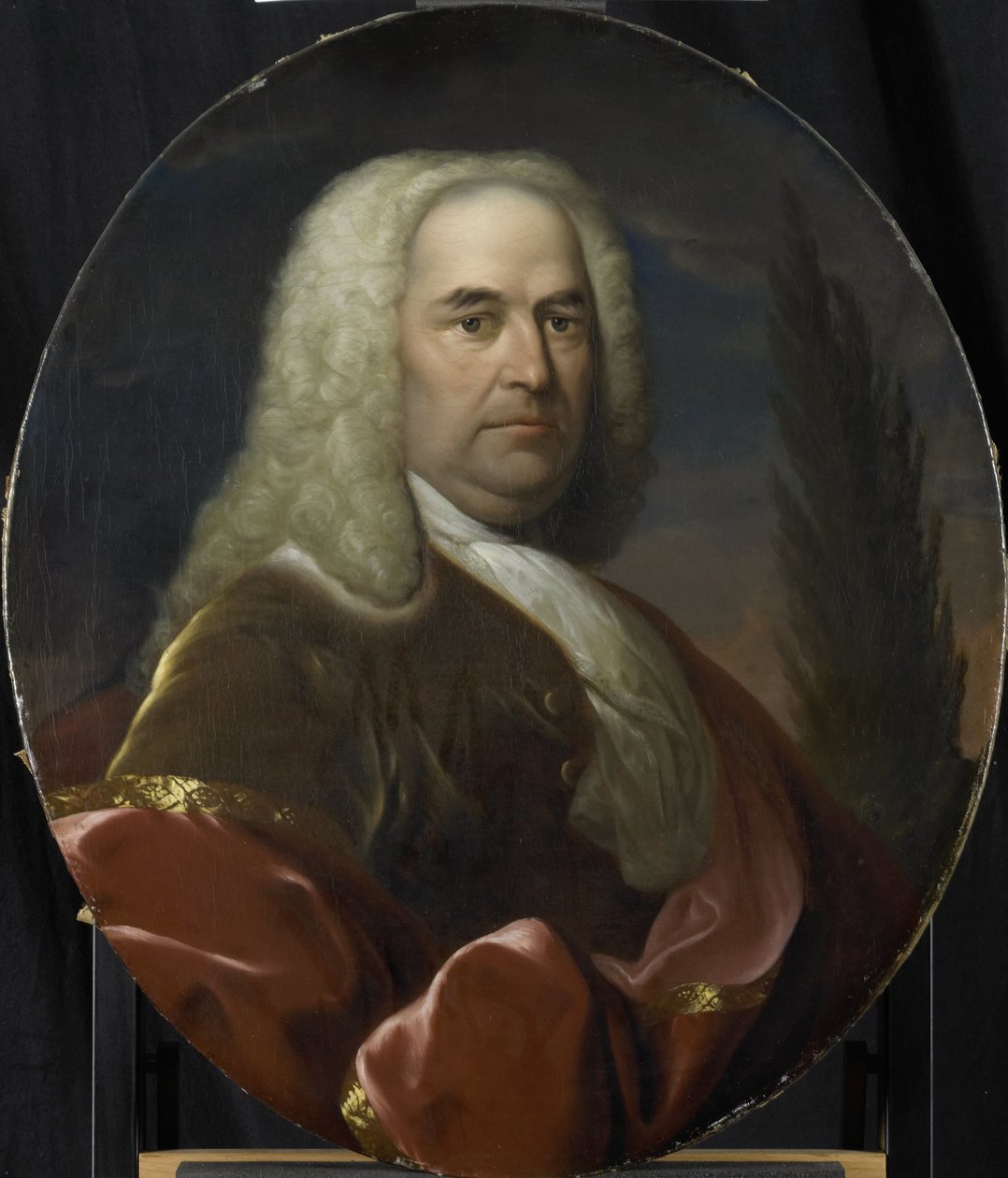 Porträt von Hugo du Bois, Direktor der Rotterdamer Kammer der Niederländischen Ostindien-Kompanie, gewählt 1734 von Dionys van Nijmegen