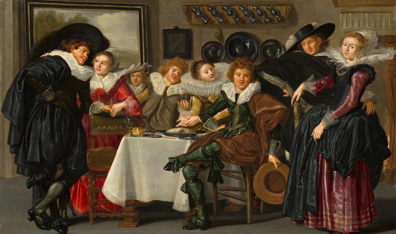 Fröhliche Gesellschaft von Dirck Hals
