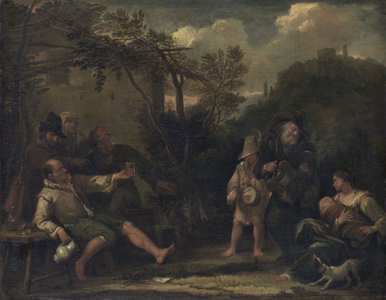 Fröhliche Gesellschaft von Dirck Helmbreeker