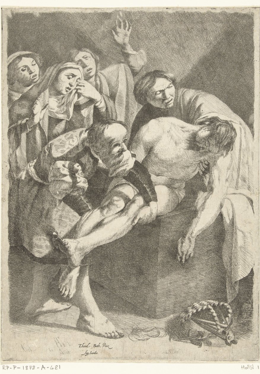 Die Grablegung Christi von Dirck van Baburen (attributed to)