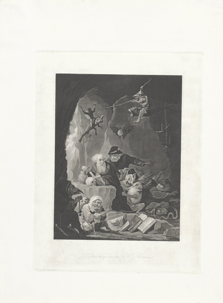 Die Versuchung des Heiligen Antonius von Dirk Jurriaan Sluyter