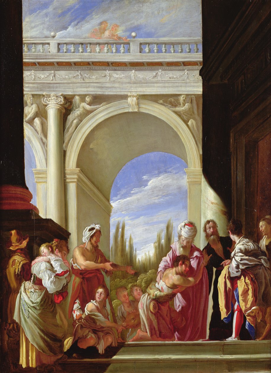 Das Gleichnis vom verlorenen Sohn von Domenico Fetti or Feti