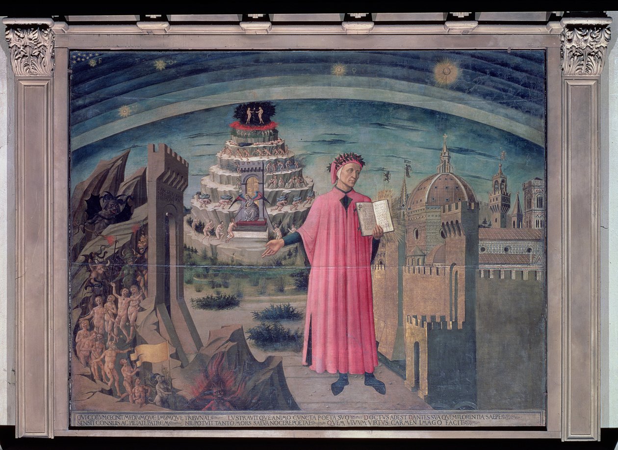 Dante und sein Gedicht 