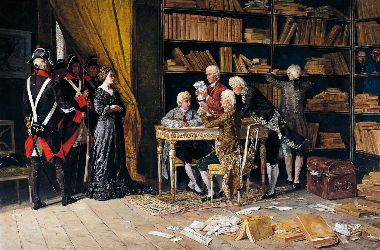 Durchsuchung des Hauses von Eleonora Pimentel von Domenico Battaglia