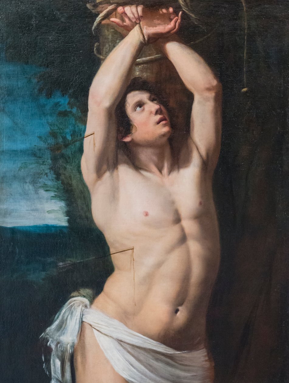 Heiliger Sebastian von Domenico Il Sarzana Fiasella