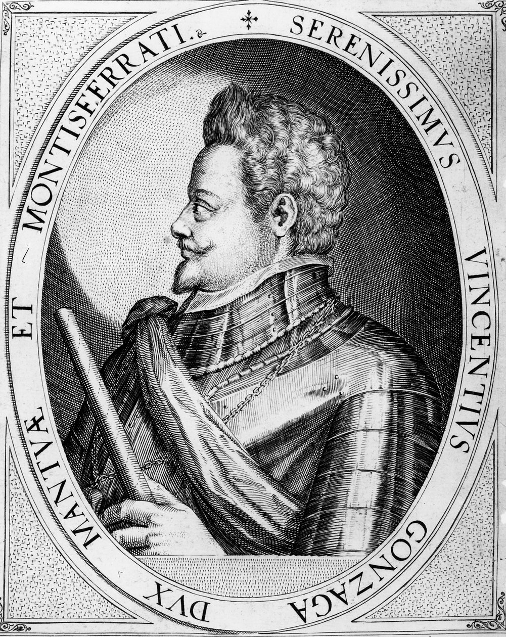 Vincenzo Gonzaga, Herzog von Mantua, 1597 von Dominicus or Custodis Custos