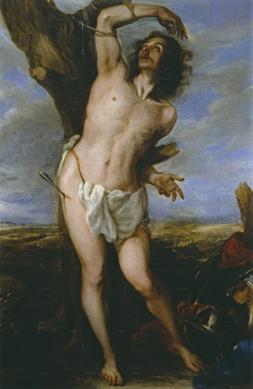 Heiliger Sebastian, 1656 von Don Juan Carreno de Miranda