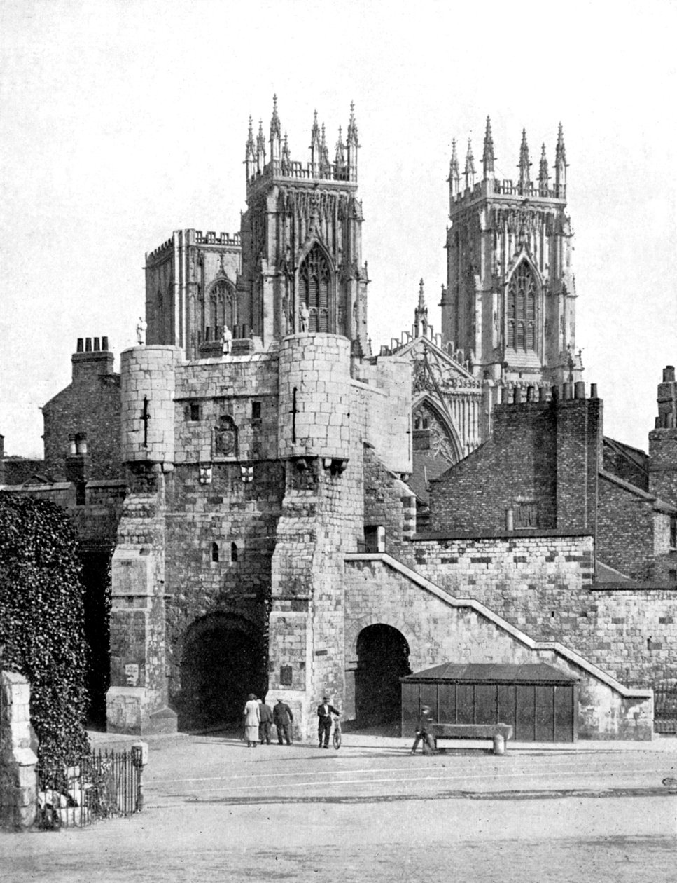Bootham Bar, York, North Yorkshire, 1924-1926 von Donald McLeish