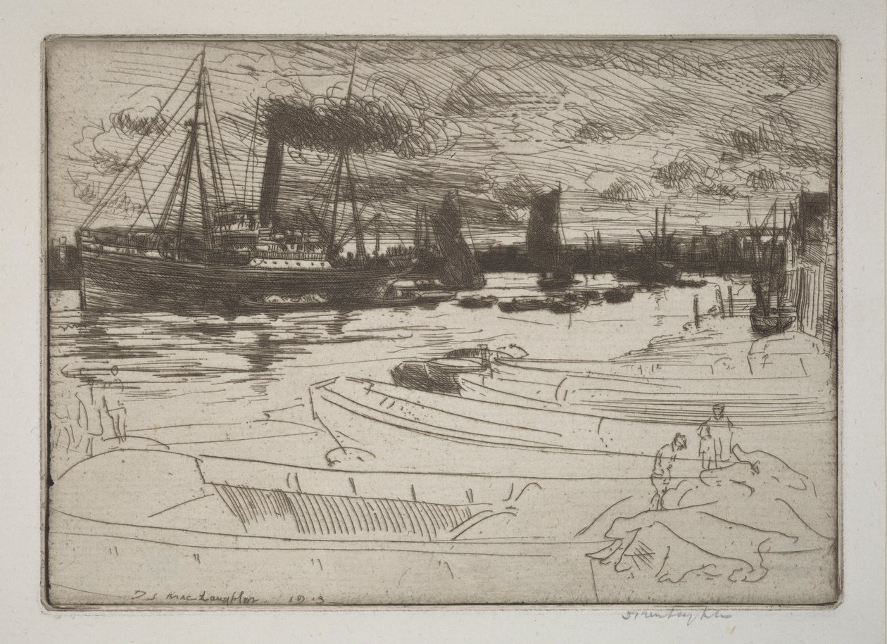 Abendlicht von Donald Shaw MacLaughlan
