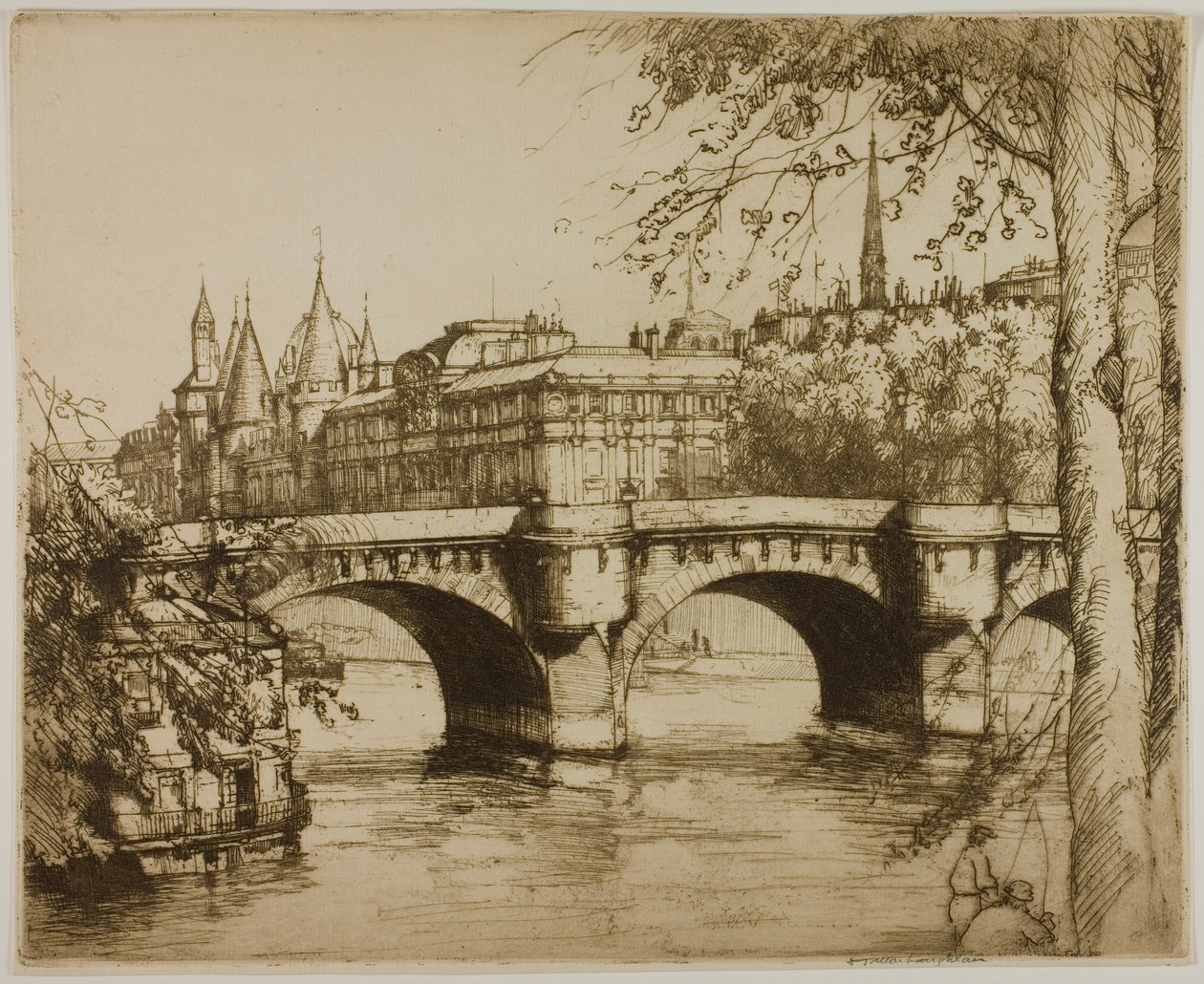Die Conciergerie, Paris von Donald Shaw MacLaughlan