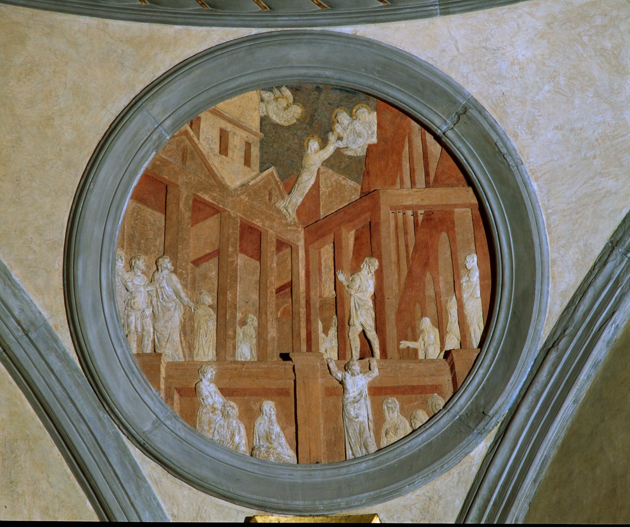 Himmelfahrt des heiligen Johannes des Evangelisten von Donatello