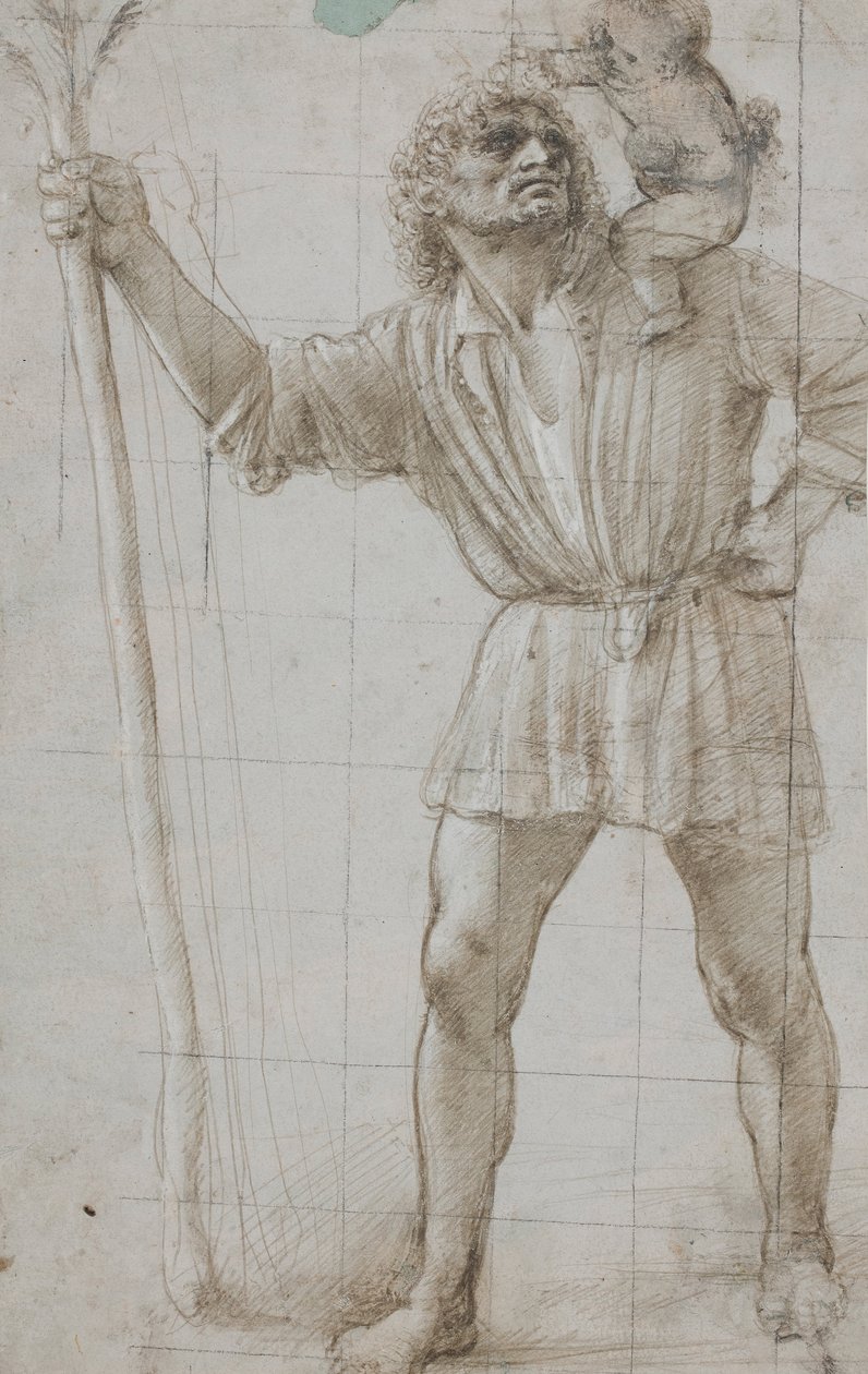 Der heilige Christophorus mit dem Jesuskind von Donato Bramante