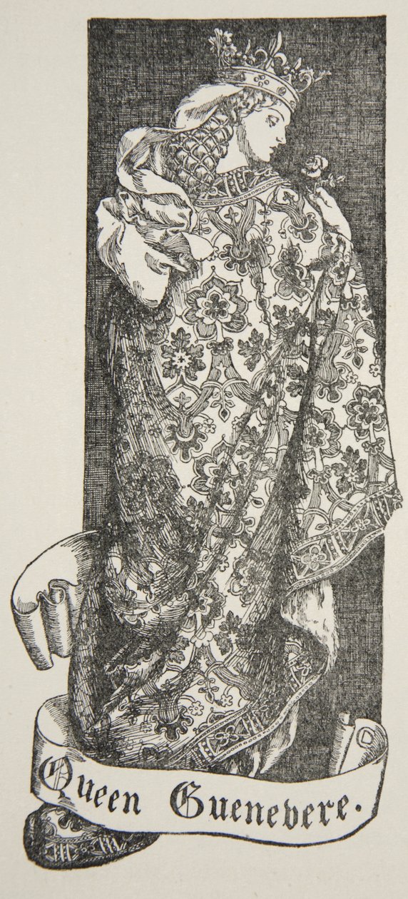 Königin Guenevere, Illustration aus 