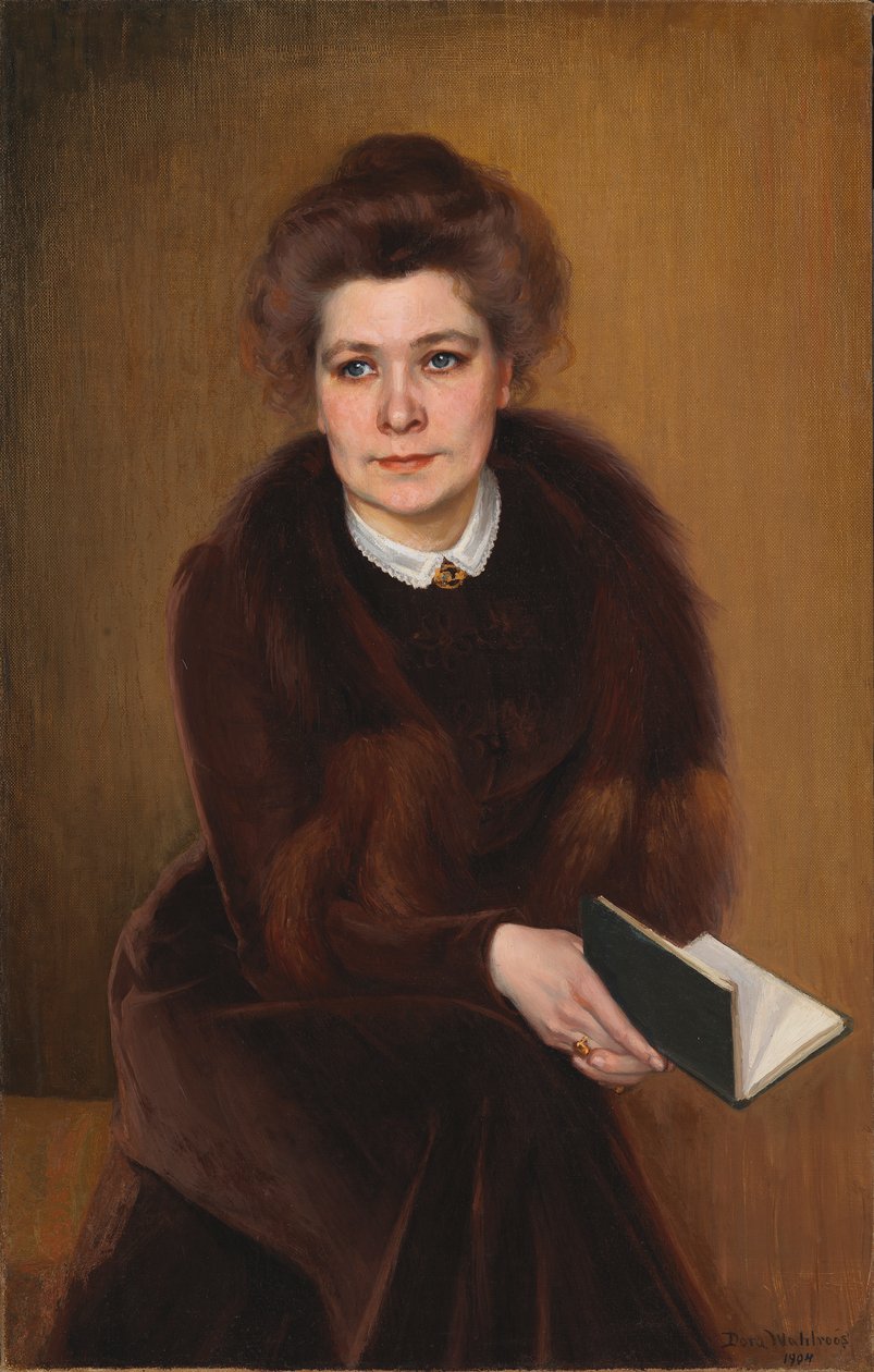 Irma (Porträt der Schwester des Künstlers) von Dora Wahlroos