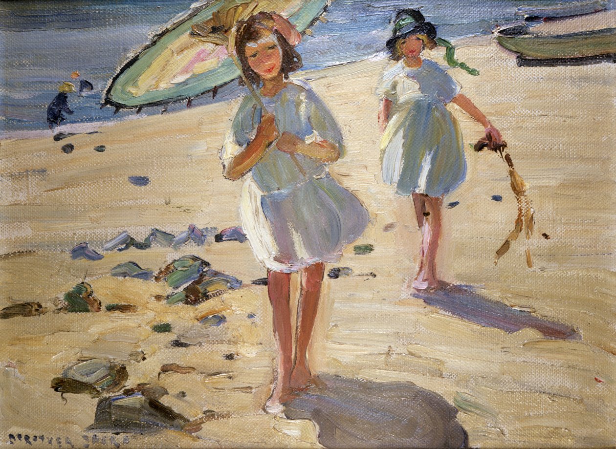 Freunde am Strand von Dorothea Sharp