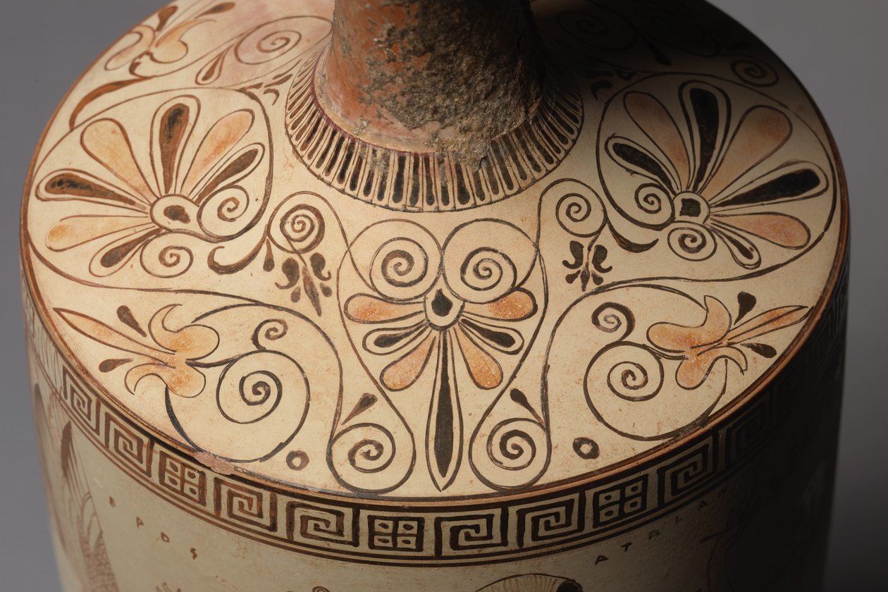 Die Atalanta-Lekythos (Begräbnis-Ölkrug), 500-490 v. Chr. von Douris