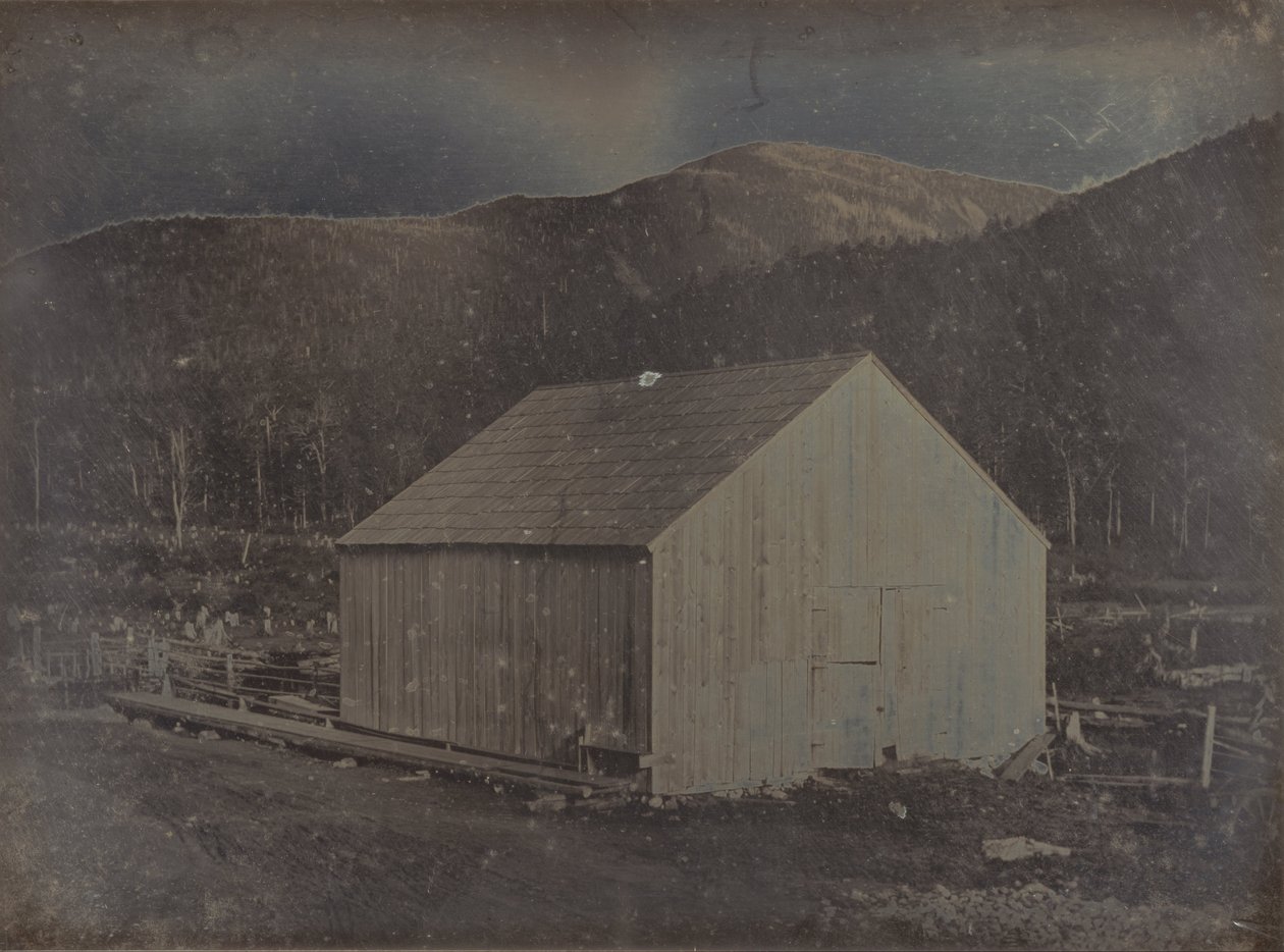 Ansicht einer Scheune in New Hampshire von Dr. Samuel A. Bemis