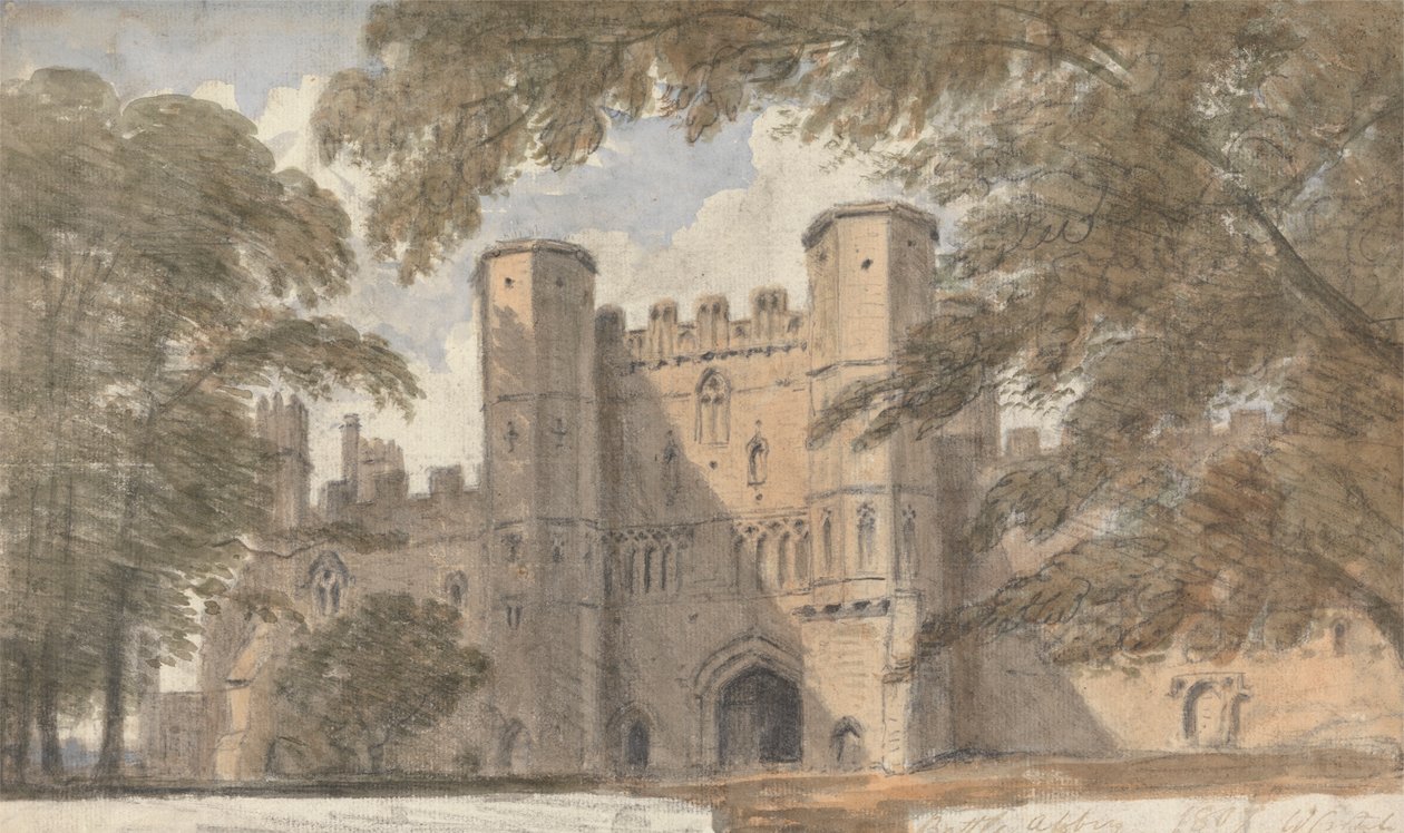 Battle Abbey, 8. September 1807 von Dr. William Crotch
