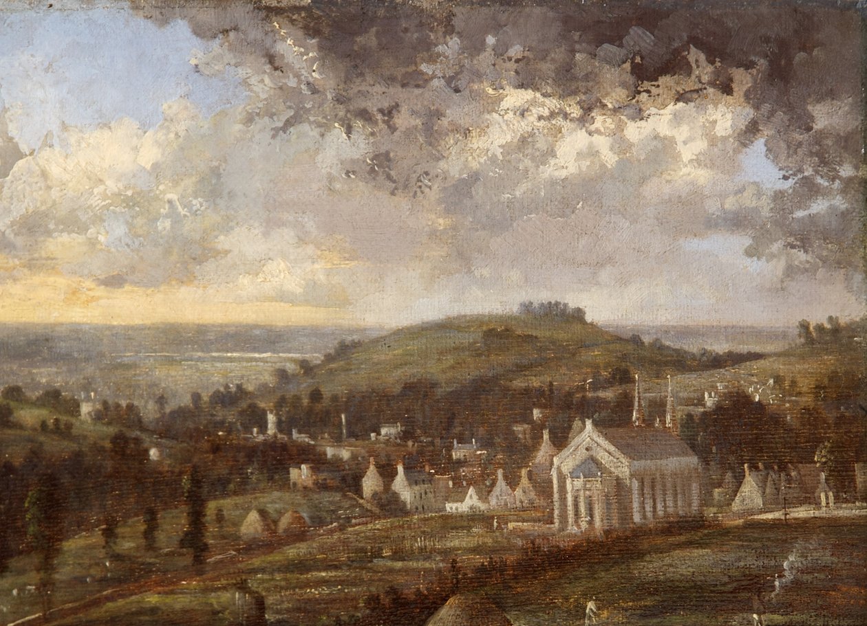 Stroud und der Severn, Gloucestershire von Désiré Delaplace Gérardin