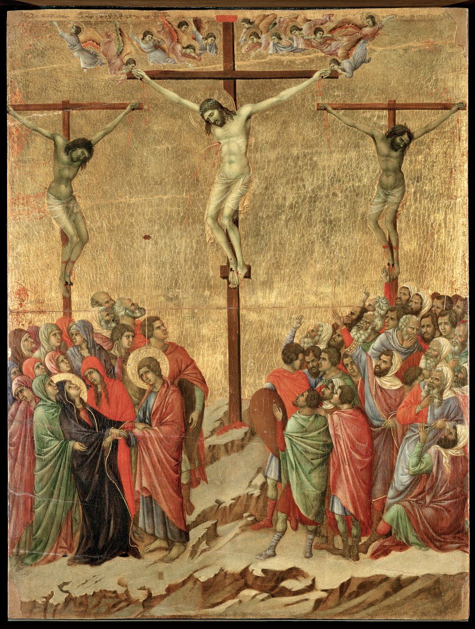 Altar Maestà von Duccio di Buoninsegna