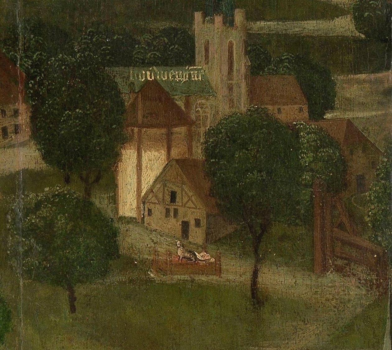 Beatrix de Rijkes Wiege von der St. Elisabethsflut von Dutch School