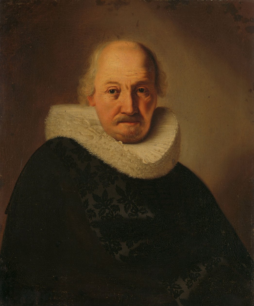 Porträt eines Mannes von Dutch School