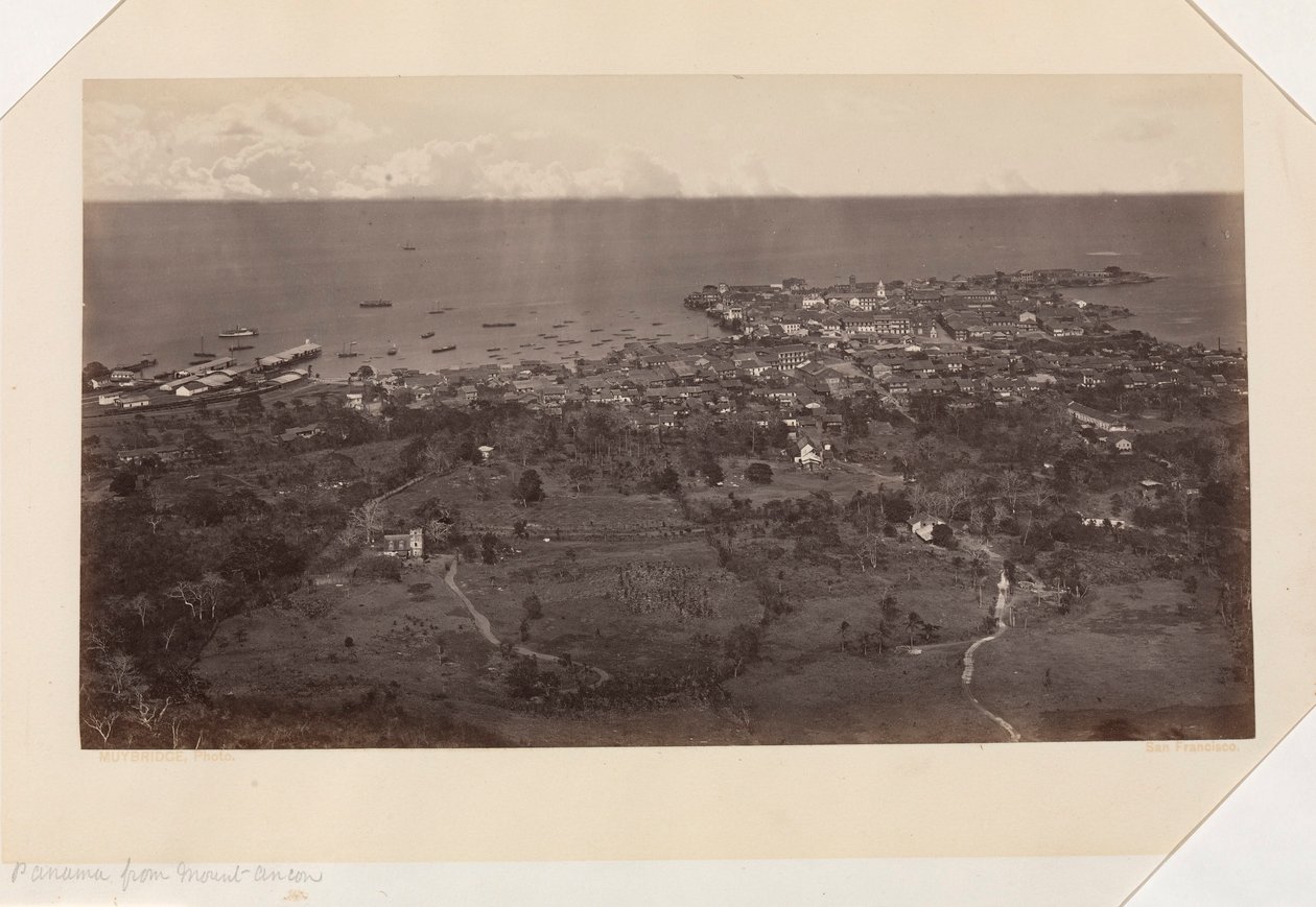 Panama vom Mount Ancon von Eadweard Muybridge