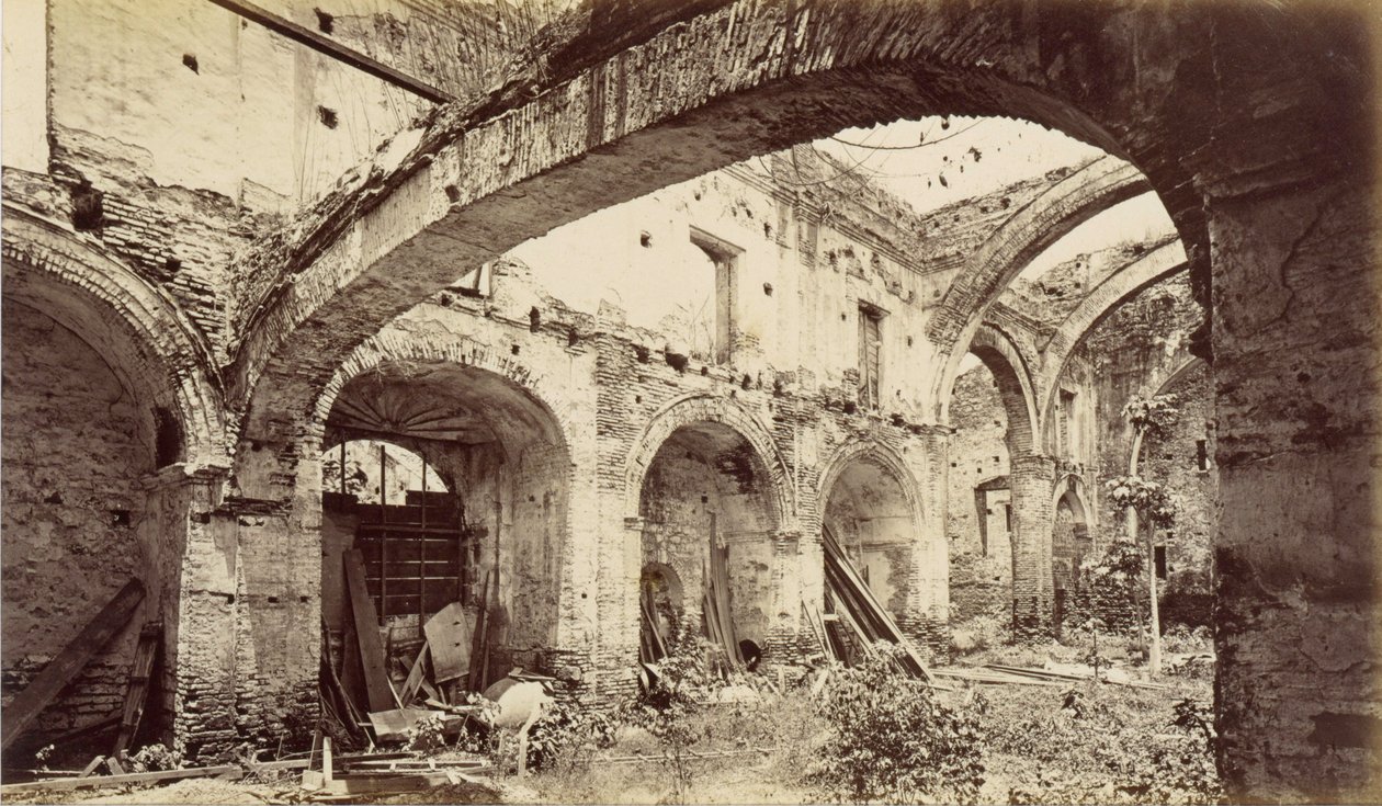 Ruinen der Kirche von San Domingo, Panama von Eadweard Muybridge
