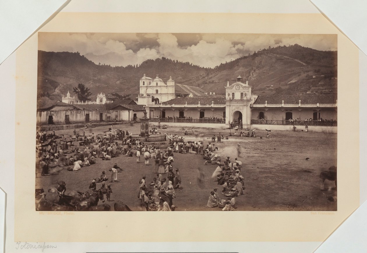 Totonicapán, Guatemala von Eadweard Muybridge