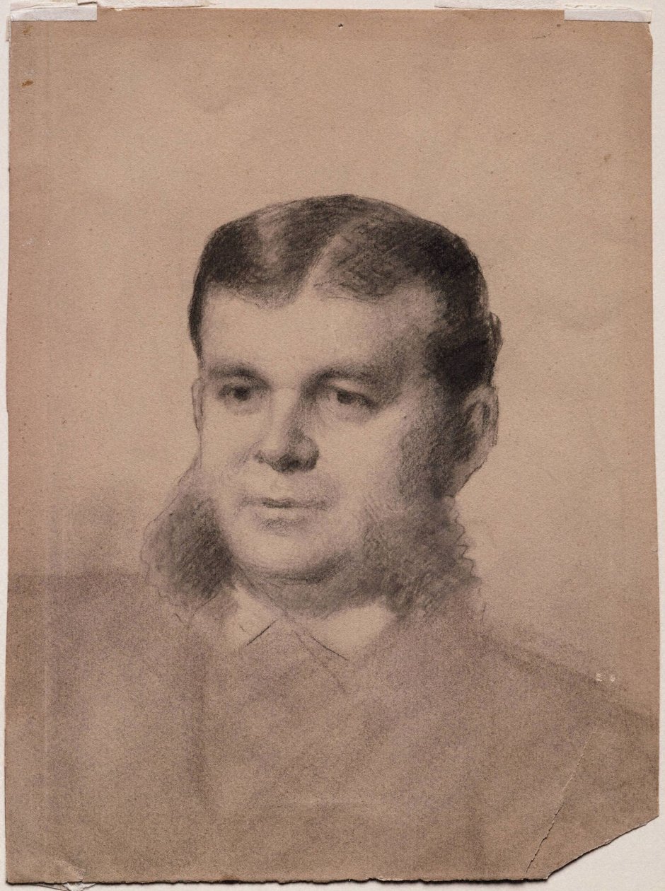 James Abercrombie Burden (Studie für Die Familie James Abercrombie Burden) von Eastman Johnson
