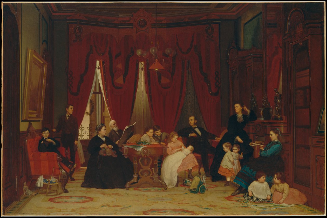 Die Familie Hatch von Eastman Johnson